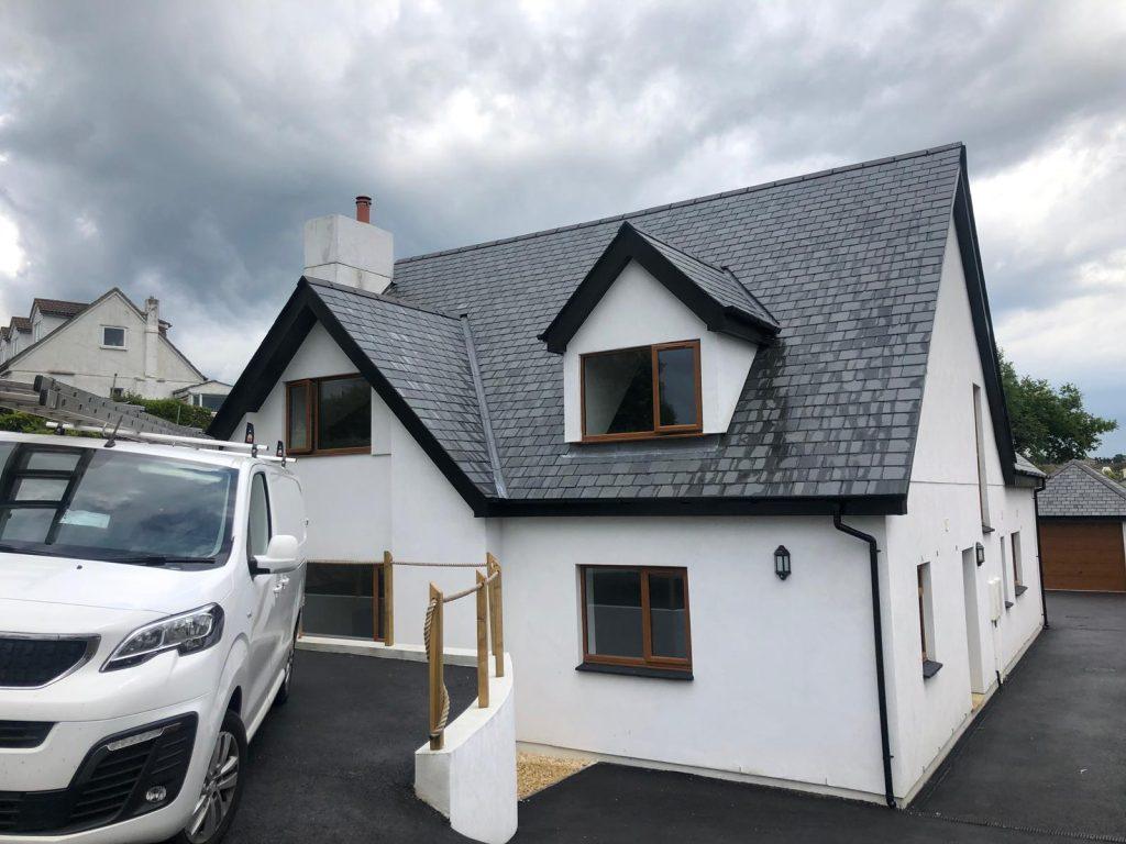 tiled roofing