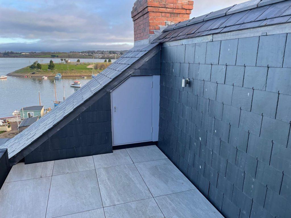 slate roof